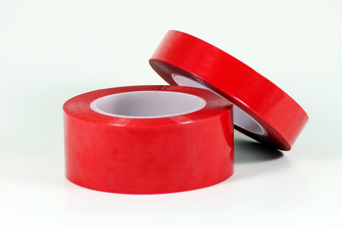 Red Polyester Tapes - Morgan